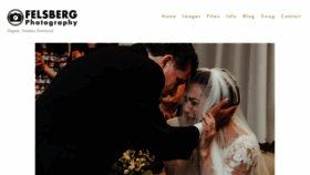 What Felsbergphotography.com website looked like in 2019 (4 years ago)
