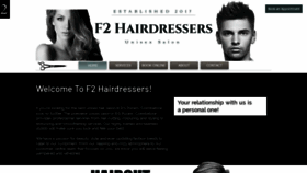 What F2hairdressers.in website looked like in 2019 (4 years ago)