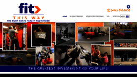 What Fitthisway.com website looked like in 2019 (4 years ago)