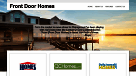 What Frontdoorhomes.net website looked like in 2019 (5 years ago)