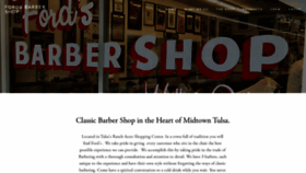 What Fordsbarbershoptulsa.com website looked like in 2019 (5 years ago)