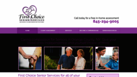 What Firstchoiceforseniors.com website looked like in 2019 (4 years ago)