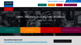 What Formation-maisonindustrie.com website looked like in 2019 (4 years ago)