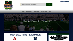 What Football-ticketexchange.com website looked like in 2019 (4 years ago)