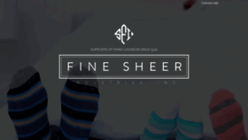 What Finesheer.com website looked like in 2019 (4 years ago)