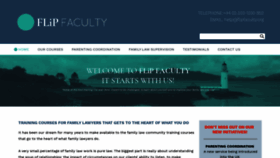 What Flipfaculty.org website looked like in 2019 (4 years ago)