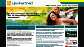 What Fysipartners.fi website looked like in 2019 (4 years ago)
