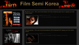 What Filmsemikorea.online website looked like in 2019 (4 years ago)