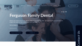 What Fergusonfamilydental.com website looked like in 2019 (4 years ago)
