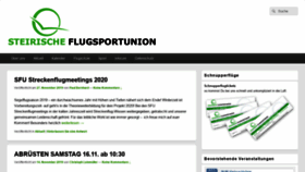 What Flugsportunion.at website looked like in 2019 (4 years ago)