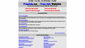 What Freeads.ws website looked like in 2019 (4 years ago)