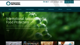 What Foodprotection.org website looked like in 2019 (4 years ago)