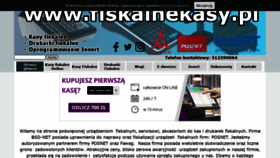 What Fiskalnekasy.pl website looked like in 2019 (4 years ago)