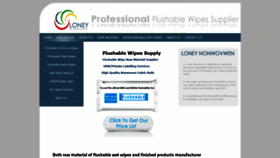 What Flushable-wipe.com website looked like in 2019 (4 years ago)