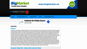What Fxdirectory.ca website looked like in 2019 (4 years ago)