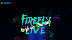 What Firefly.live website looked like in 2019 (4 years ago)