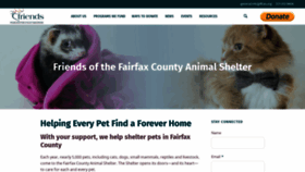 What Ffcas.org website looked like in 2019 (4 years ago)