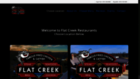 What Flatcreekresort.com website looked like in 2019 (6 years ago)