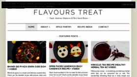 What Flavourstreat.com website looked like in 2019 (4 years ago)