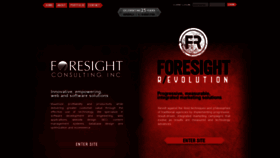 What Foresight.net website looked like in 2019 (4 years ago)