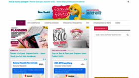 What Fazendoanossafesta.com.br website looked like in 2019 (4 years ago)