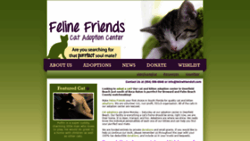 What Felinefriendsfl.com website looked like in 2019 (4 years ago)