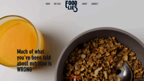 What Foodlies.org website looked like in 2019 (4 years ago)