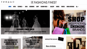 What Fashionsfinest.com website looked like in 2019 (4 years ago)