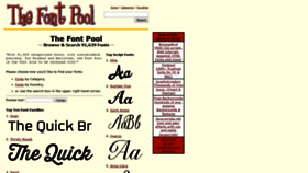 What Fontpool.com website looked like in 2019 (4 years ago)
