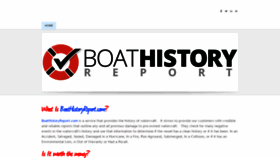 What Freeboathistoryreport.com website looked like in 2019 (4 years ago)