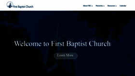 What Fbcjackson.org website looked like in 2019 (4 years ago)