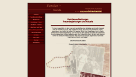 What Familienbande-pauls-reize.de website looked like in 2019 (4 years ago)