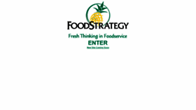What Foodstrategy.com website looked like in 2019 (4 years ago)
