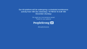 What Future360.peoplestrong.com website looked like in 2019 (4 years ago)