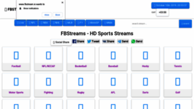 What Fbstream.io website looked like in 2019 (4 years ago)