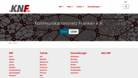 What Franken.de website looked like in 2019 (4 years ago)