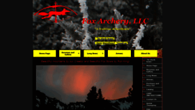 What Foxarchery.com website looked like in 2019 (4 years ago)