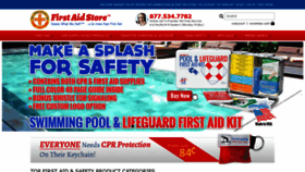 What Firstaidstore.com website looked like in 2019 (4 years ago)