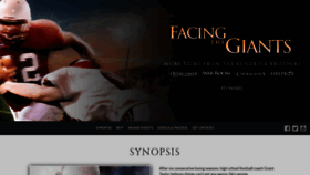 What Facingthegiants.com website looked like in 2019 (4 years ago)