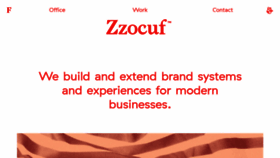 What Fuzzco.com website looked like in 2019 (4 years ago)
