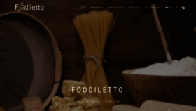 What Foodiletto.eu website looked like in 2019 (4 years ago)