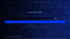 What Freestresser.me website looked like in 2019 (4 years ago)