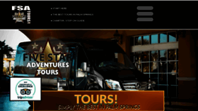 What Fsatours.com website looked like in 2019 (4 years ago)