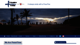 What Finishtime.co.za website looked like in 2019 (4 years ago)