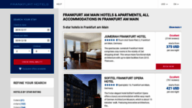What Frankfurthotels24.com website looked like in 2019 (4 years ago)