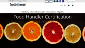 What Foodsafetymarket.com website looked like in 2019 (4 years ago)