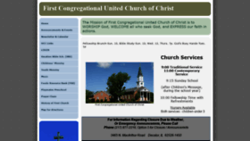 What Firstchurchdecatur.com website looked like in 2019 (4 years ago)