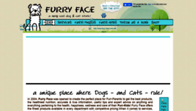 What Furry-face.com website looked like in 2019 (4 years ago)