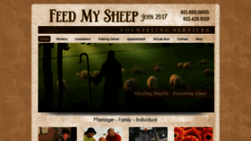 What Feedmysheep.info website looked like in 2019 (4 years ago)