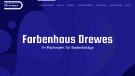 What Farbenhaus-drewes.de website looked like in 2019 (4 years ago)